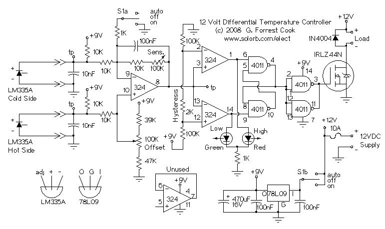 differential temperature controller