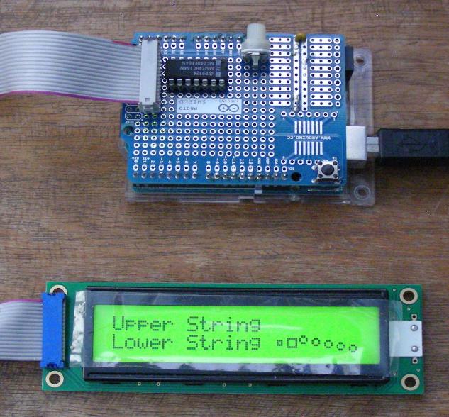 Arduino LCD interface