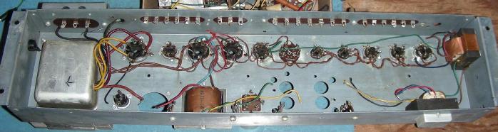 Stripped and cleaned Hammond AO-29-10 chassis